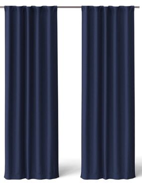 Amazon Navy Blackout Curtain Panels